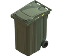 Передвижной мусорный контейнер Ай-Пласт 360 л 28.C29.S40.2 (20.806.70.PE.S40.2; 21.055.70.PE)