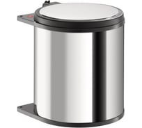 Мусорное ведро Hafele Big Box нержавеющая сталь, 15 л 502.23.044
