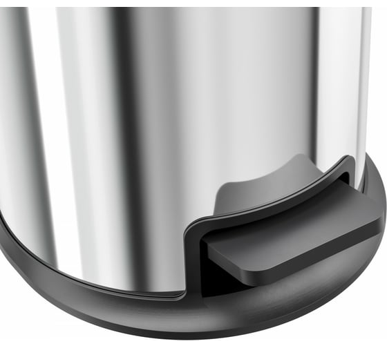 Мусорный контейнер Hailo Pure S, 3 л, нержавеющая сталь, хром 0504-010