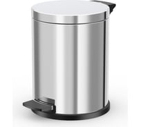 Мусорный контейнер Hailo Solid M, 12 л, нержавеющая сталь, хром 0514-029
