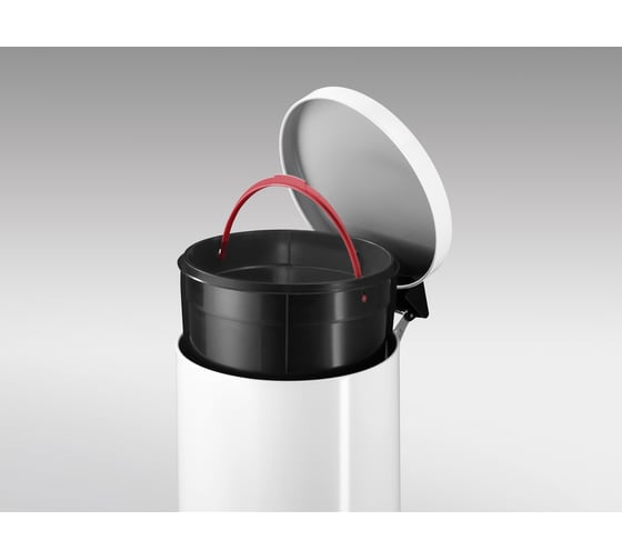 Мусорный контейнер Hailo Solid M, 12 л, нержавеющая сталь, хром 0514-029