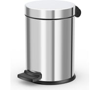 Мусорный контейнер Hailo Solid S, 4 л, нержавеющая сталь, хром 0704-060