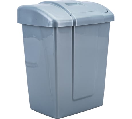 Контейнер для мусора Martika Форте 6 л, серебристый С339СРБ