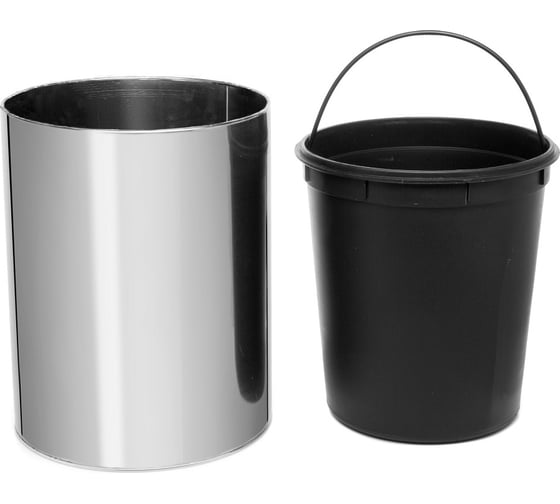 Ведро для мусора NAVAKO Cetus 30l chrome 11155