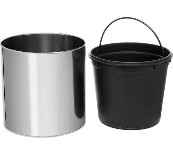 Ведро для мусора NAVAKO Cetus 20l chrome 11154