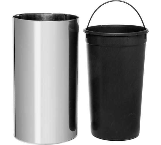 Ведро для мусора NAVAKO Cetus 40l chrome 11156