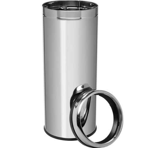Ведро для мусора NAVAKO Venus 27l chrome 11149