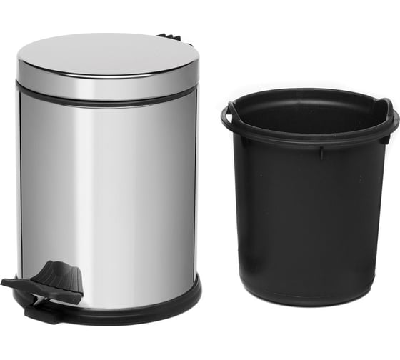 Ведро для мусора NAVAKO andromeda 3l chrome 11002