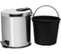 Ведро для мусора NAVAKO antila soft close 20l chrome 11090 3