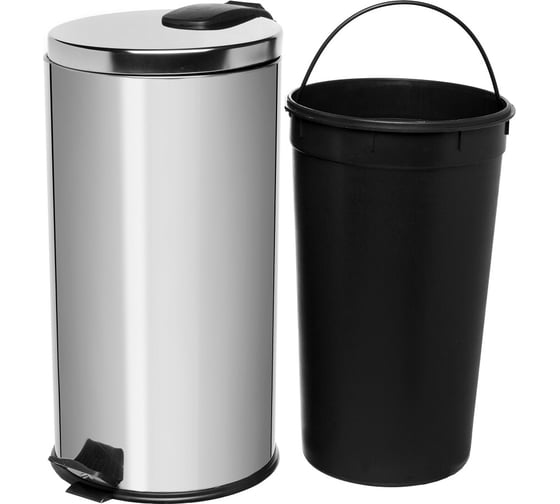 Ведро для мусора NAVAKO antila soft close 40l chrome 11092