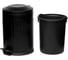 Ведро для мусора NAVAKO apus 12l black 11013 3