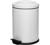 Ведро для мусора NAVAKO apus 12l white 11014