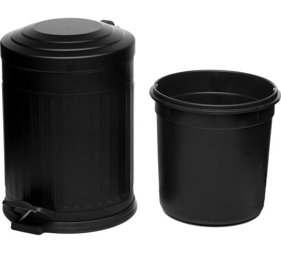 Ведро для мусора NAVAKO apus 5l black 11010