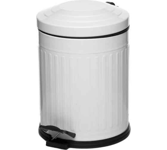Ведро для мусора NAVAKO apus 5l white 11011