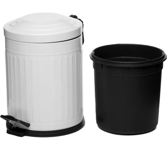 Ведро для мусора NAVAKO apus 5l white 11011