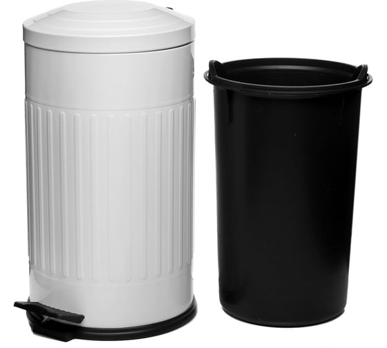 Ведро для мусора NAVAKO apus 16l white 11017