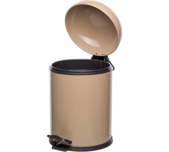Ведро для мусора NAVAKO aquarius 5l сappuccino 11093