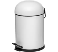 Ведро для мусора NAVAKO aquarius 5l white 11020