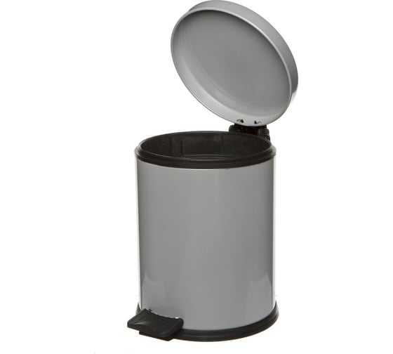 Ведро для мусора NAVAKO aquila 5l grey 11029