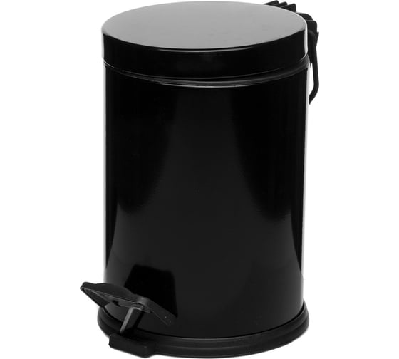 Ведро для мусора NAVAKO aquila 3l mini black 11022 1