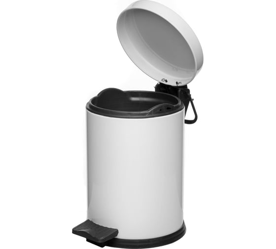Ведро для мусора NAVAKO aquila 3l mini white 11023