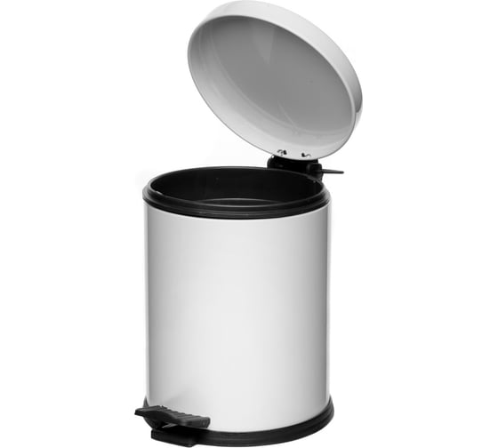 Ведро для мусора NAVAKO aquila 5l white 11027