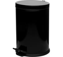 Ведро для мусора NAVAKO aquila 12l black 11030