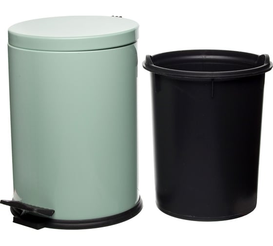 Ведро для мусора NAVAKO aquila 12l mint 11032