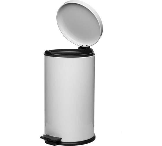 Ведро для мусора NAVAKO aquila 16l white 11034