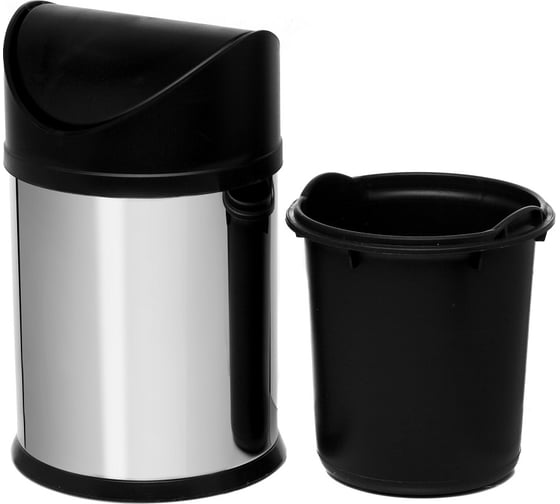Ведро для мусора NAVAKO auriga 3l chrome 11037