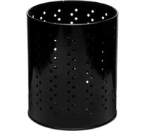 Ведро для мусора NAVAKO blazar perforated black 11045