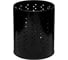 Ведро для мусора NAVAKO blazar perforated black 11045 1