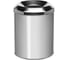 Ведро для мусора NAVAKO carina 8l chrome 11047 1