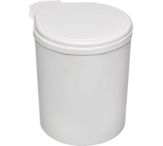 Ведро для мусора NAVAKO delta 350/13 full white 10266
