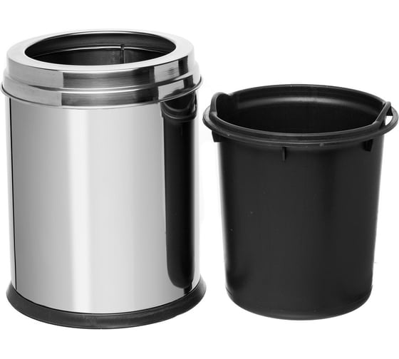 Ведро для мусора NAVAKO lepus 5l chrome 11098