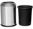 Ведро для мусора NAVAKO lepus 12l chrome 11100 2