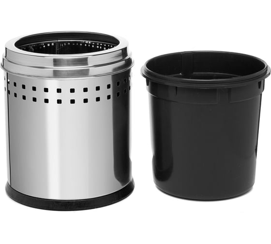 Ведро для мусора NAVAKO lupus 5l chrome 11103