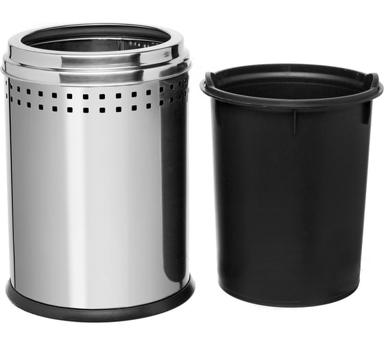Ведро для мусора NAVAKO lupus 8l chrome 11104