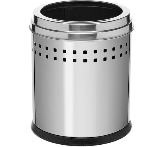 Ведро для мусора NAVAKO lupus 12l chrome 11105 1