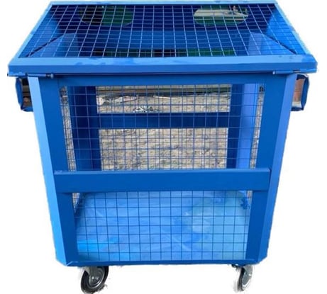 Металлический контейнер Дигрус для РСО 1.1 м3, сетчатый, синий К-РСО-1,1С/Д