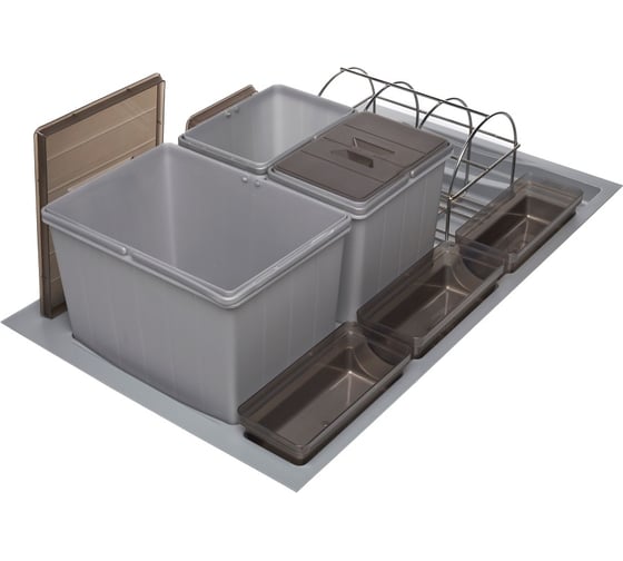 Система сортировки NAVAKO omega duet 900/24/3 metallic grey 10312
