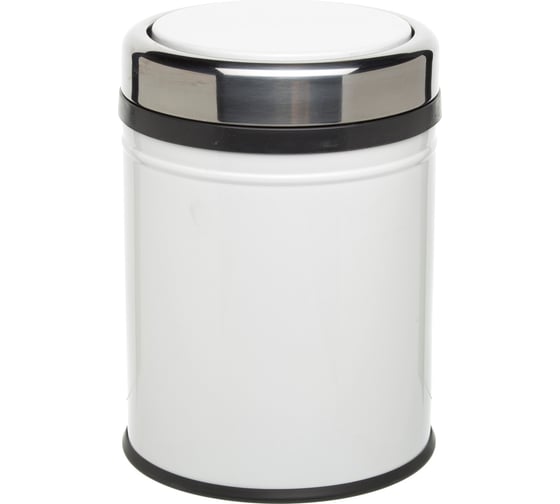 Ведро для мусора NAVAKO libra 8l white 11143 1