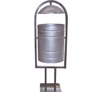 Урна без пепельницы Дигрус 20 литров, серебро У20-С/Д