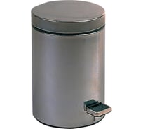 Ведро из нержавеющей стали Nofer 30 л, с педалью глянцевое 09100.30.B