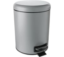 Ведро с крышкой FIXSEN 5 л, серый 34024K