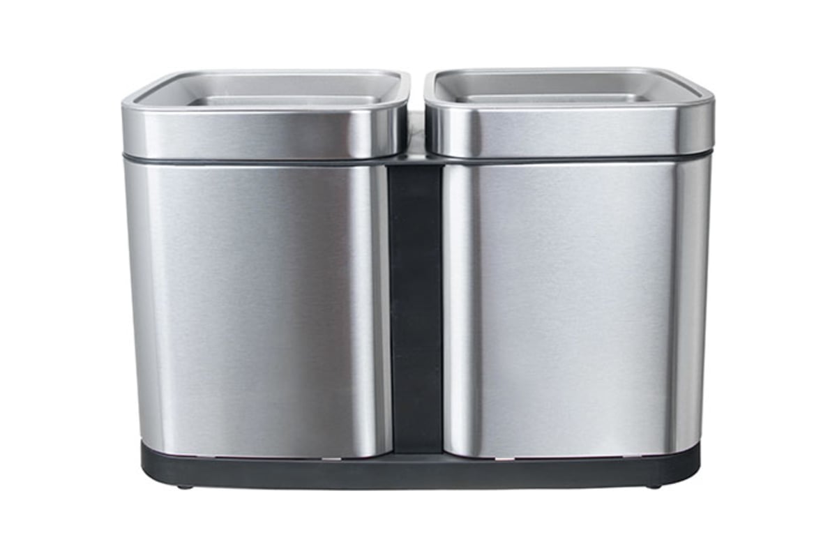 Ведро для раздельного сбора мусора Foodatlas JAH-7520 2 емкости, 30 л ...