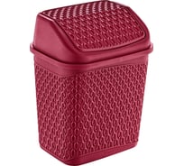 Контейнер для мусора TURAN KATRE Red 6.2 л. TRN-174-Red