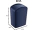 Контейнер для мусора TURAN SOFT Night blue 10 л. TRN-188-Blue 1