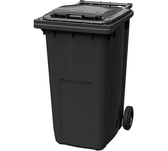 Мусорный контейнер HONEYCOMB 240 л. с крышкой, серый M-34.C29.98