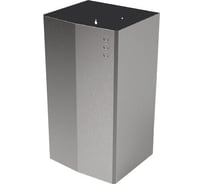 Контейнер для мусора NOFER настенный, из нержавеющей стали, матовый 65 л EVO 14077.65.EVO.S
